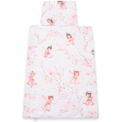 Oboustranný Set z Velvet do kočárku New Baby Víly