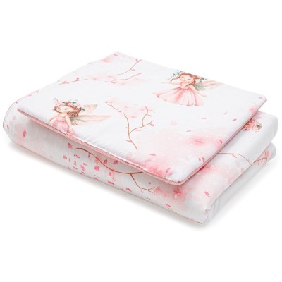 Oboustranný Set z Velvet do kočárku New Baby Víly