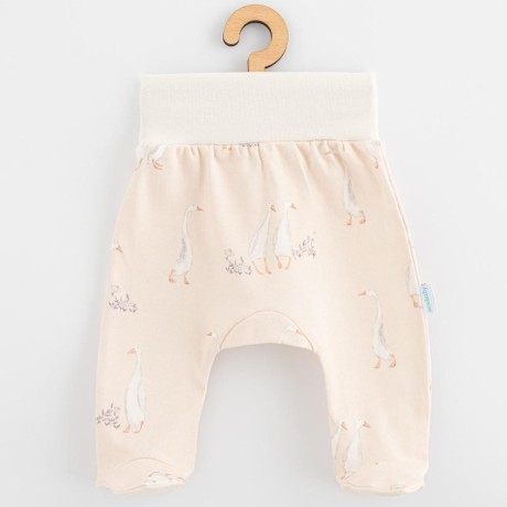 Kojenecké bavlněné polodupačky New Baby Husičky