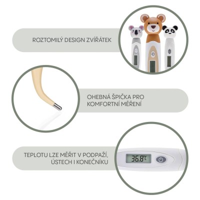 Digitální teploměr s ohebnou špičkou - PANDA