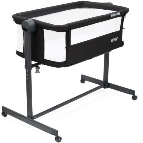 Přístavná postýlka Rose Baby Mix černá