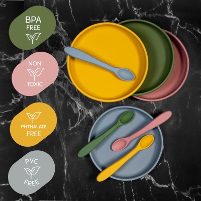 ZOPA Silikonový talířek, Dove Grey Dove Grey