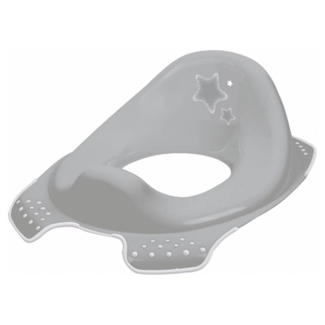 Adaptér - treningové sedátko na WC - Baby Star - šedé, Baby Nellys