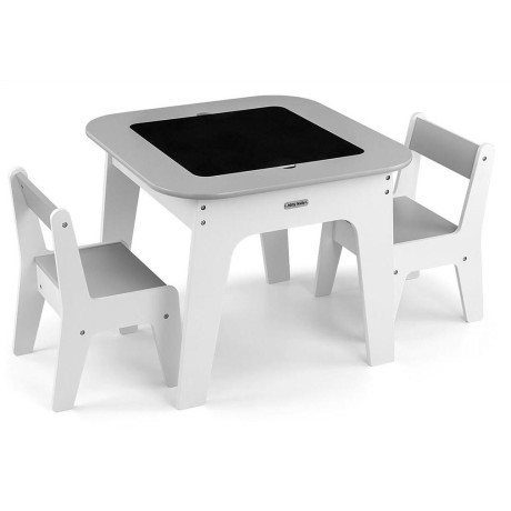 Dětský stůl a židle Milly Mally Olaf Grey