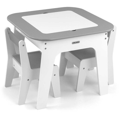 Dětský stůl a židle Milly Mally Olaf Grey