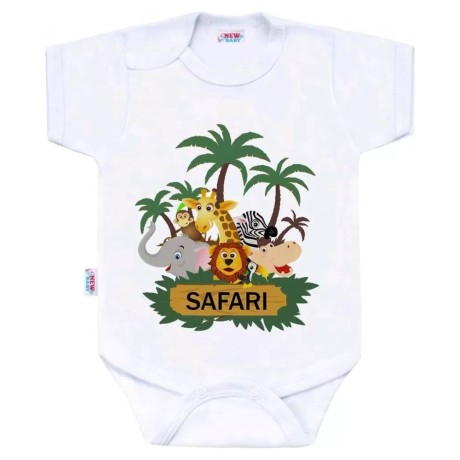 New Baby Body s potiskem SAFARI