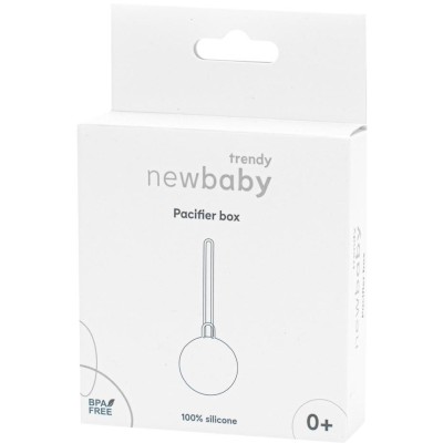 Silikonový obal na dudlík New Baby béžový