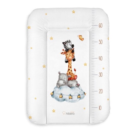 AlberoMio přebalovací podložka na komodu -424 Pyramida zvířátek