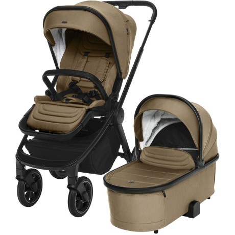 ZOPA Set Move Cross 3 + hluboká korba Move XL 3 + adaptéry, Toffee Brown Toffee Brown