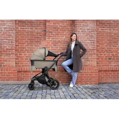 ZOPA Set Move Cross 3 + hluboká korba Move XL 3 + adaptéry, Toffee Brown Toffee Brown