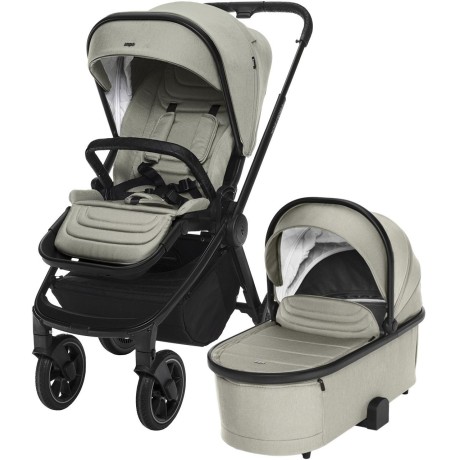 ZOPA Set Move Cross 3 + hluboká korba Move XL 3 + adaptéry, Boss Grey Boss Grey