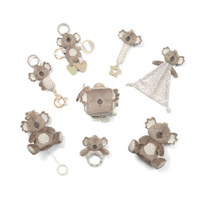 Plyšová hračka s pískátkem a kousátkem Koala Coco, šedá