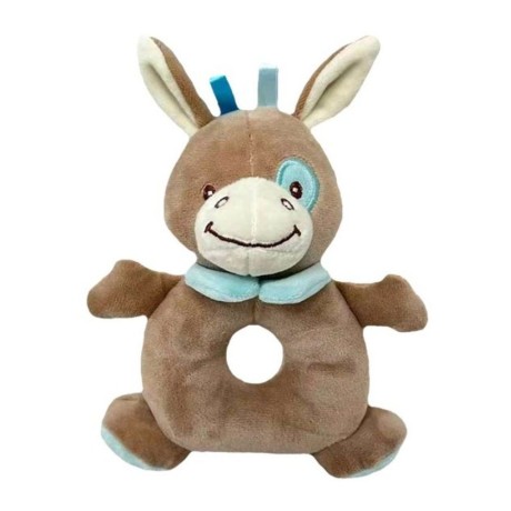 Tulilo Hračka +0m chrastítko Oslík hnědý