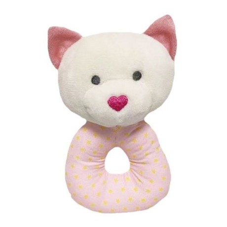 Tulilo Hračka +0m chrastítko Kočička růžová