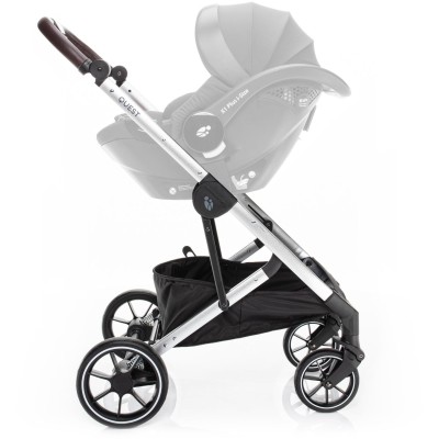 ZOPA Set kočárek Quest+ korba+ adaptéry, Midnight Navy/Silver Midnight Navy/Silver