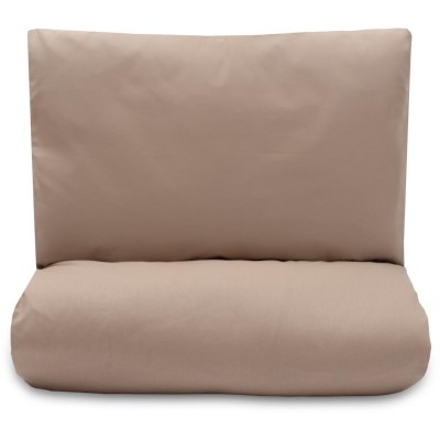 Bavlněný set do postýlky s výplní New Baby 90x120cm cappuccino