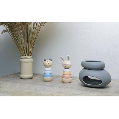 ZOPA Dřevěné nasazovací zvířátko, Rabbit Rabbit