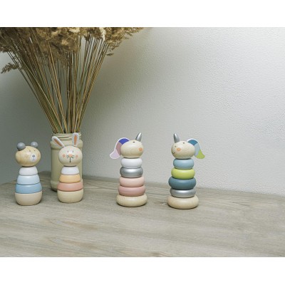 ZOPA Dřevěné nasazovací zvířátko, Rabbit Rabbit