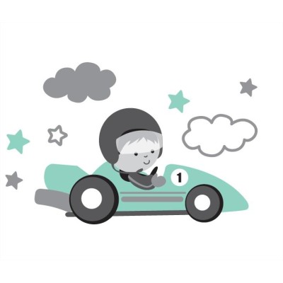 ZOPA Adaptér na WC "Racer", Grey/Mint Grey/Mint