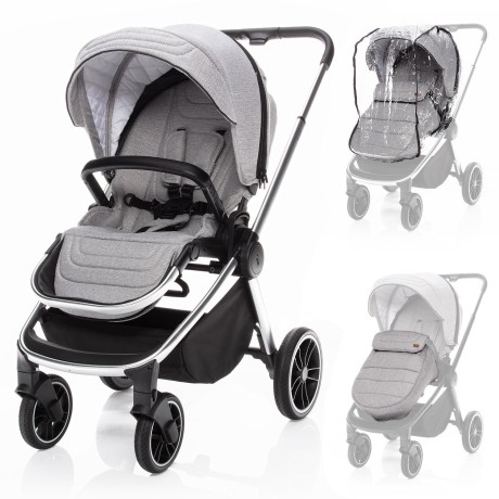 ZOPA Sportovní kočárek Move, Silver Grey/Silver Silver Grey/Silver