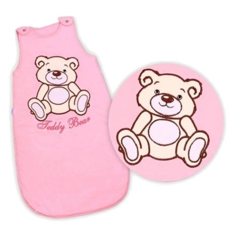 8596309036311_Spací vak Teddy Bear Baby Nellys - sv. růžový