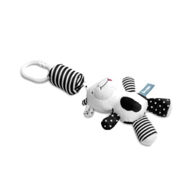 Závěsná hračka nejen do kočárku BLACK&WHITE - Kravička