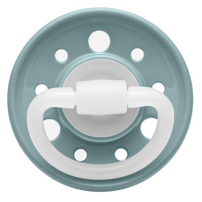 NIP CHERRY šidítko kaučuk,0-6m,2ks,blue/dark blue