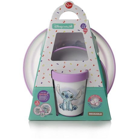 THERMOBABY Sada nádobí 3 dílná, LILO & STITCH LILO & STITCH