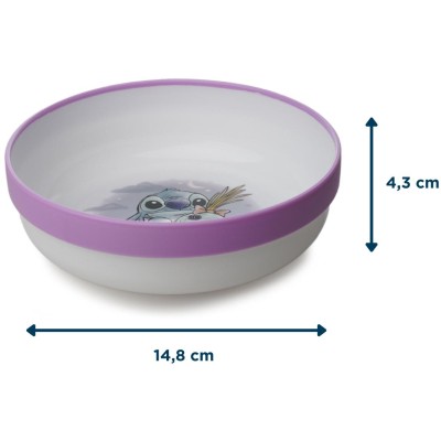 THERMOBABY Protiskluzová miska, LILO & STITCH LILO & STITCH