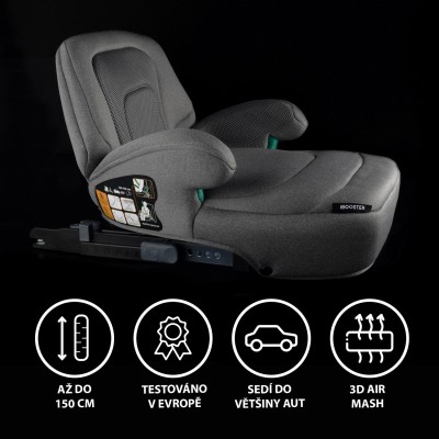 ZOPA Autosedačka iBooster i-Size, Boss Grey Boss Grey
