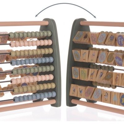 ZOPA Dřevěné oboustranné počítadlo