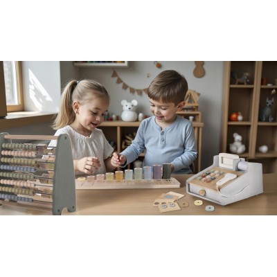 ZOPA Dřevěná Montessori hra Počítání