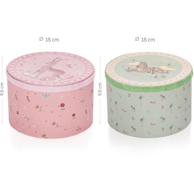 ZOPA Dřevěný dětský bubínek, Mint Mint