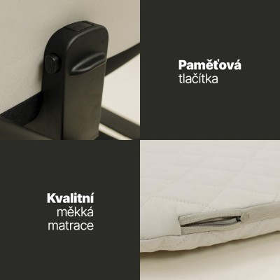 ZOPA Set Move Cross 5 + hluboká korba Move XL 5 + adaptéry, Rocky Green Rocky Green