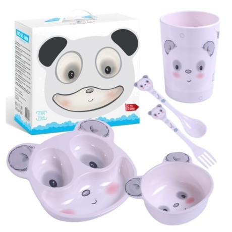 5904501655637_Sada dětského nádobí 5D pro děti - Panda