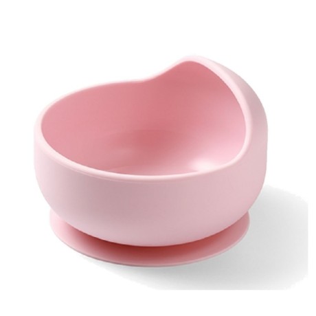 5901435415818_Silikonová miska s přísavkou - růžová