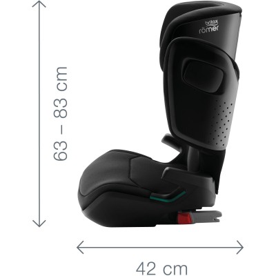 BRITAX Autosedačka Kidfix M i-Size, Midnight Grey Midnight Grey