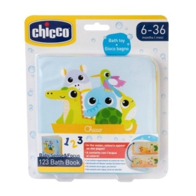 Měkká knížka do vody Chicco 123