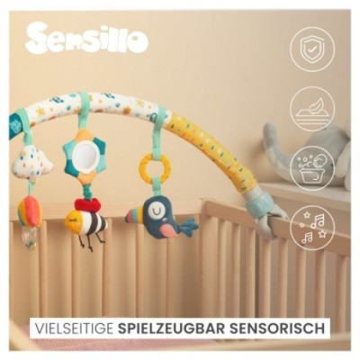 Plyšový oblouk s hračkami - Jungle