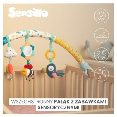 Plyšový oblouk s hračkami - Duha