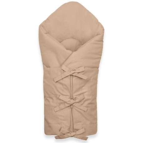 Klasická šněrovací zavinovačka New Baby cappuccino