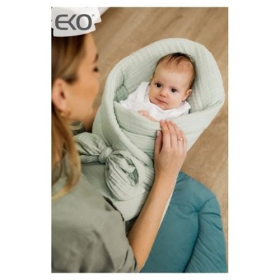 Eko Zavinovačka mušelínová -Beige