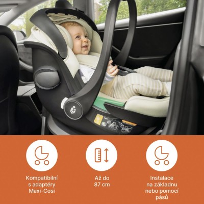 ZOPA Autosedačka XM Plus i-Size, Ivory Beige Ivory Beige