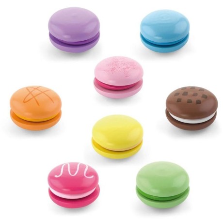 Dřevěné duhové makronky Viga