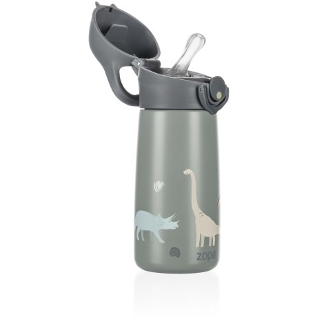 ZOPA Termoska na pití s pítkem 400 ml, Dino Dino