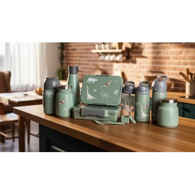 ZOPA Termoska na pití s pítkem 400 ml, Dino Dino