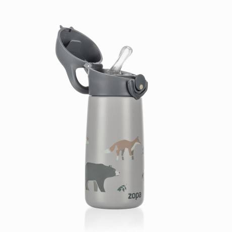 ZOPA Termoska na pití s pítkem 400 ml, Mountains Mountains