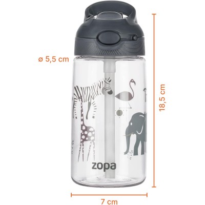 ZOPA Láhev tritan sport 480 ml, Dino Dino