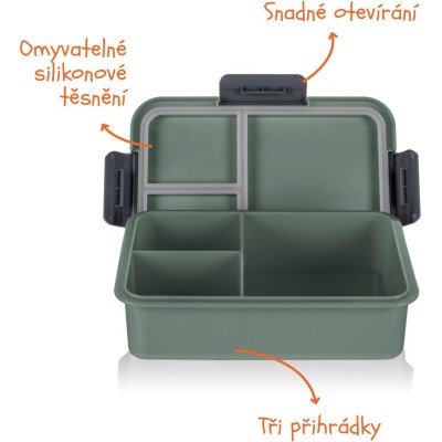 ZOPA Svačinový box 1120 ml, Mountains Mountains