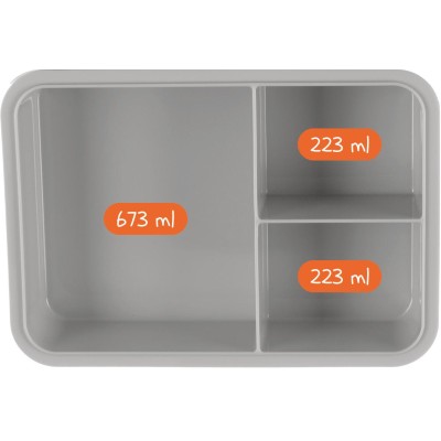 ZOPA Svačinový box 1120 ml, Mountains Mountains